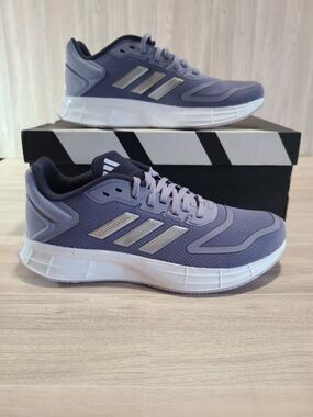 Adidas Duramo 10 W7.5 Gray Running Shoes Lightmotion Athletic Sneakers HP2386